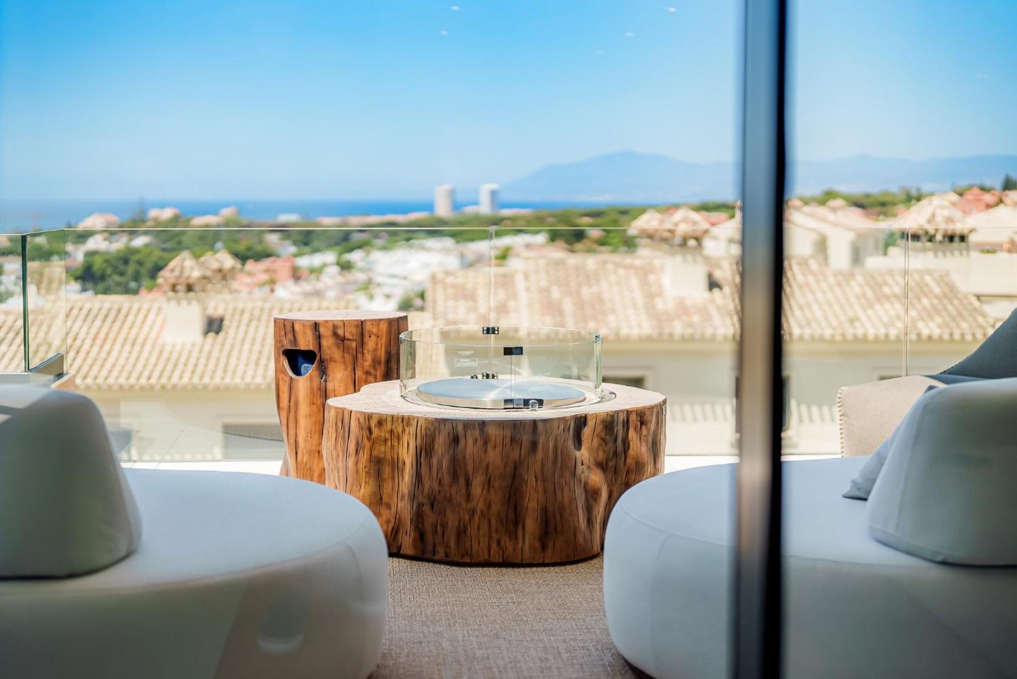 Lägenhet Vida - Luxury Panorama Seaview Penthouse In Organic-boho Design With Pool, Gym, *