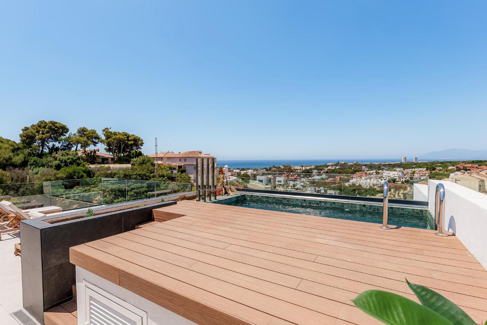 Vida - Luxury Panorama Seaview Penthouse In Organic-boho Design With Pool, Gym, Lägenhet *